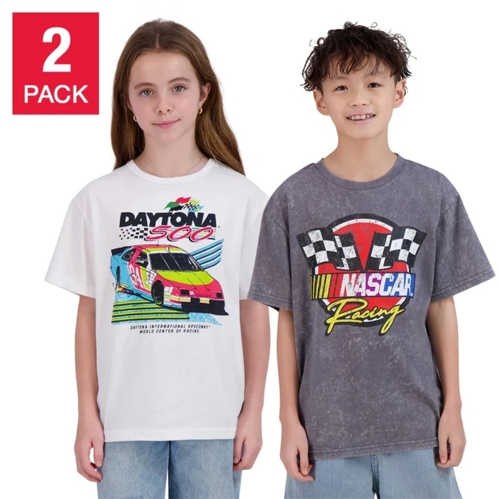 NASCAR Youth 2-pack Tees